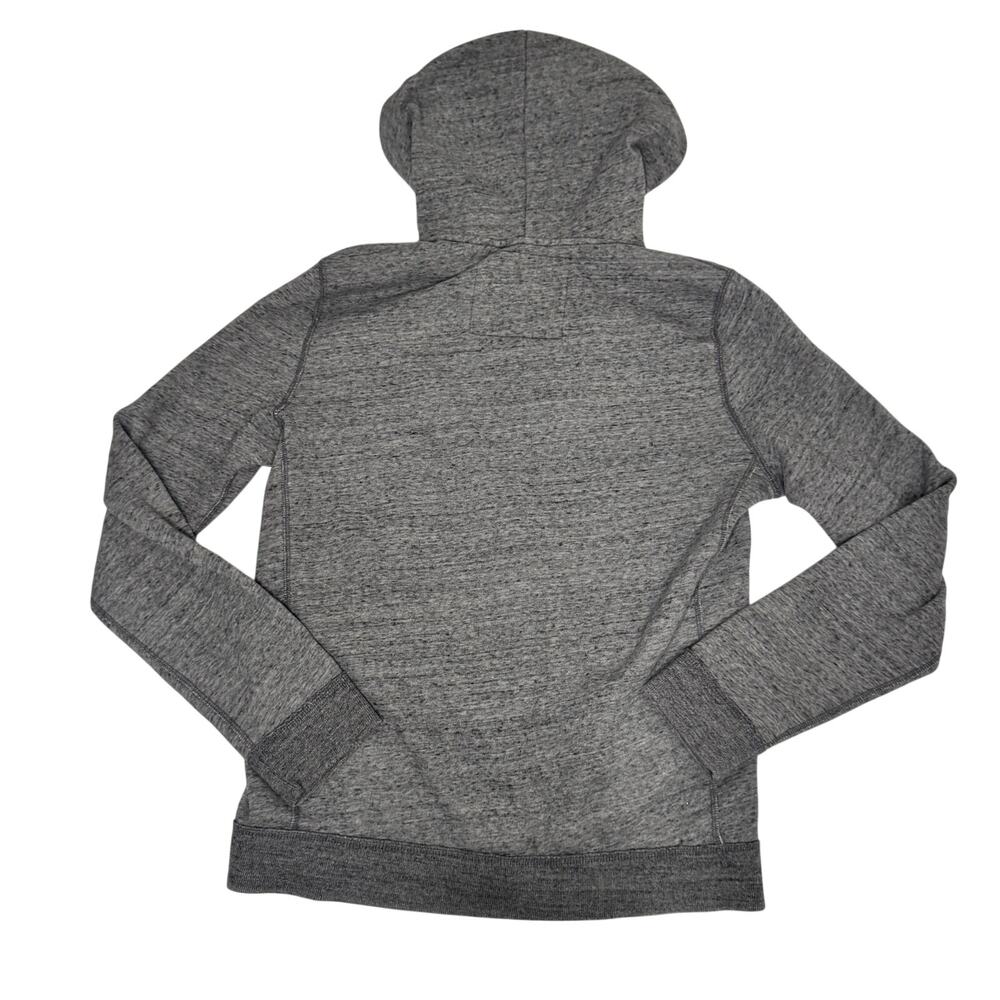 Abercrombie & Fitch VTG Muscle Hoodie Men’s Large Gray Y2K Mallcore Collegiate - Picture 2 of 16